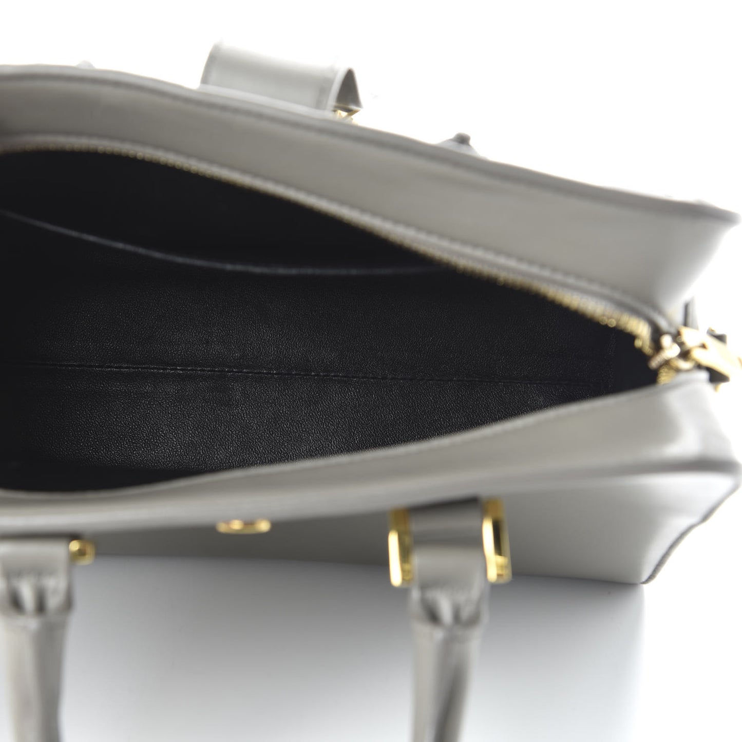 Calfskin Monogram Baby Cabas Fog