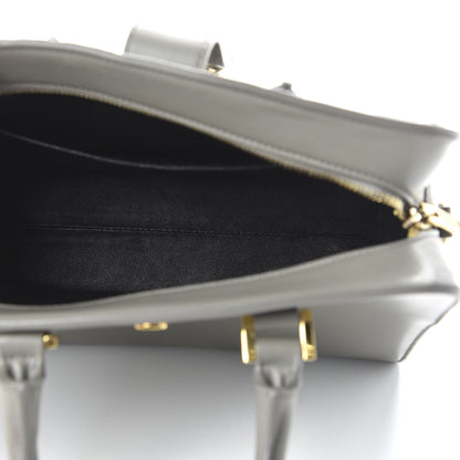 Saint Laurent Calfskin Monogram Baby Cabas Fog 5 of 10