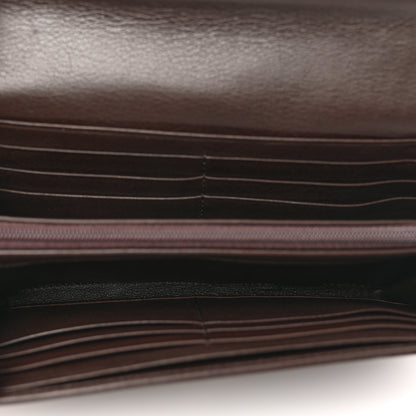 Gucci Guccissima Sukey Continental Wallet Chocolate 5 of 8