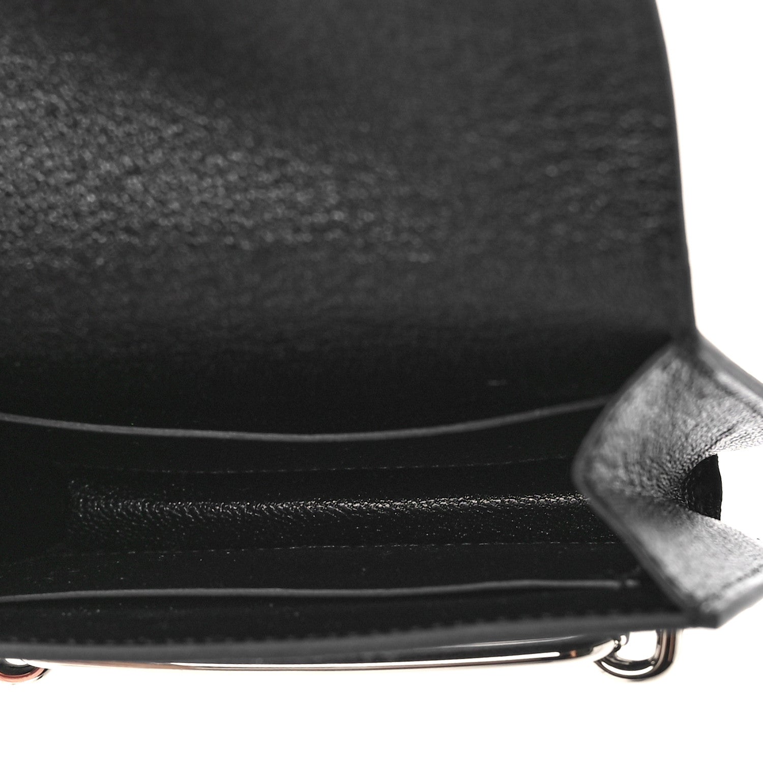 Hermes Chevre Mysore Roulis Slim Wallet Black 11 of 24