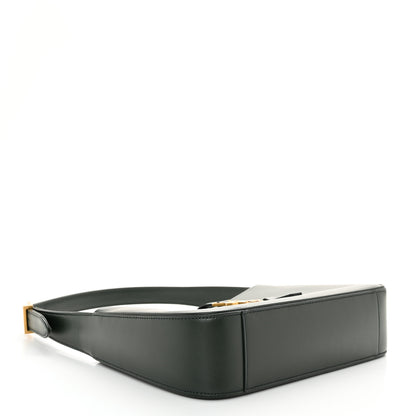 Saint Laurent Smooth Calfskin Le 5 A 7 Hobo Vert Fonce 4 of 12