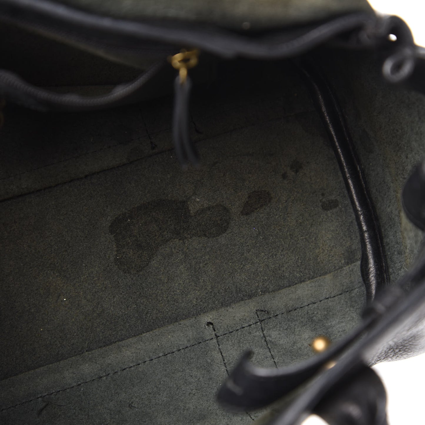 Natural Vegetable Tanned Small Bayswater Black