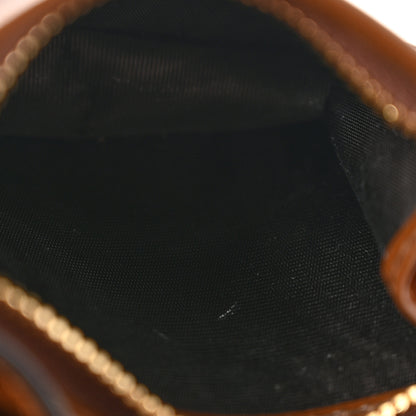 Gucci GG Supreme Monogram Horsebit 1955 Card Case Wallet Beige Ebony Brown Sugar 8 of 11