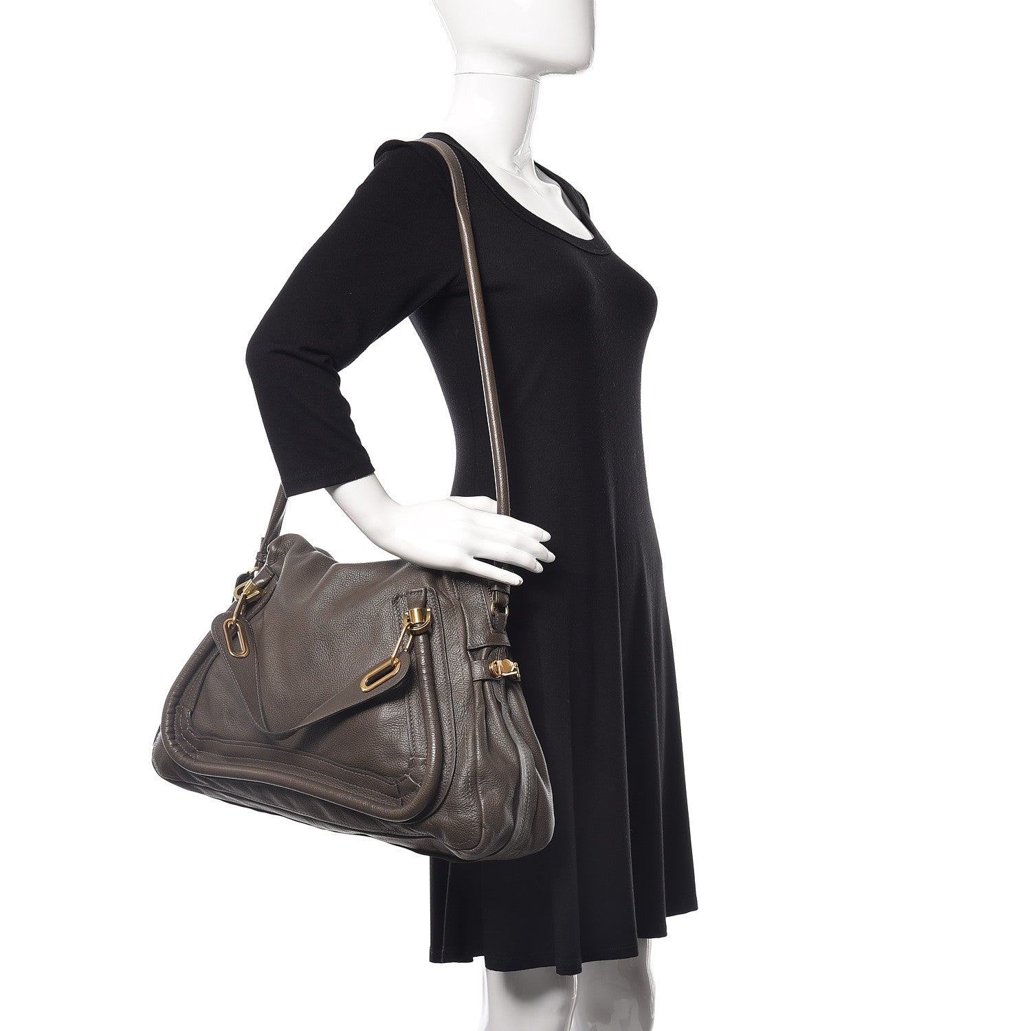 Chloe Calfskin Large Paraty Rock 3 of 19