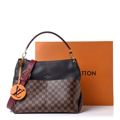 Louis Vuitton Damier Ebene Calfskin Maida Black 11 of 11