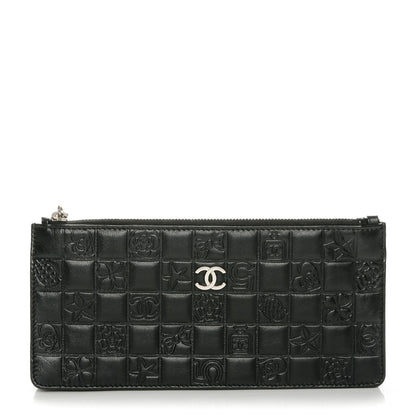 Chanel Lambskin Precious Symbols Pochette Black 1 of 6