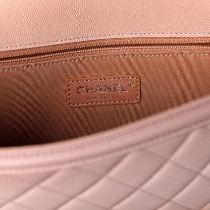 Chanel Caviar Quilted Medium Sunset On The Sea Flap Beige 7 of 10