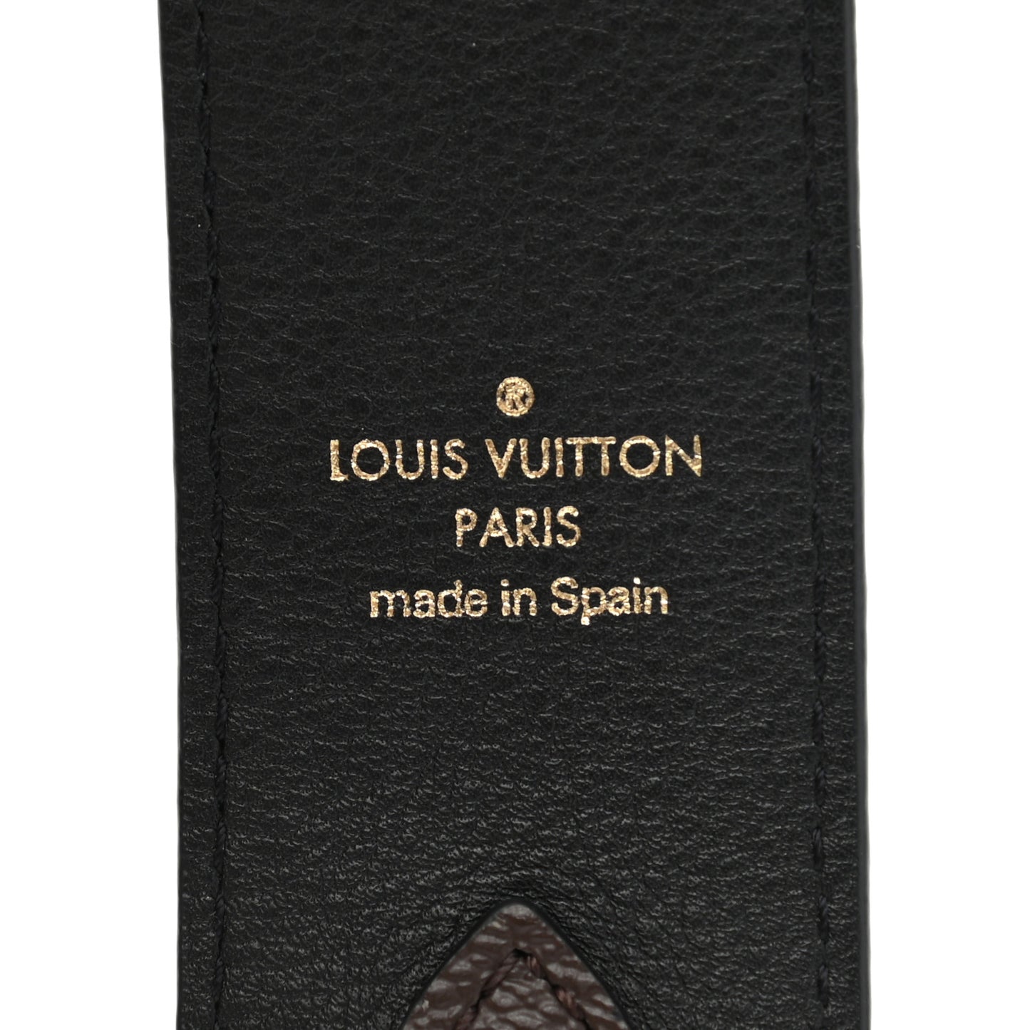 Monogram Bandouliere Shoulder Strap Black