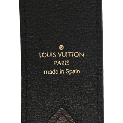 Louis Vuitton Monogram Bandouliere Shoulder Strap Black 3 of 4