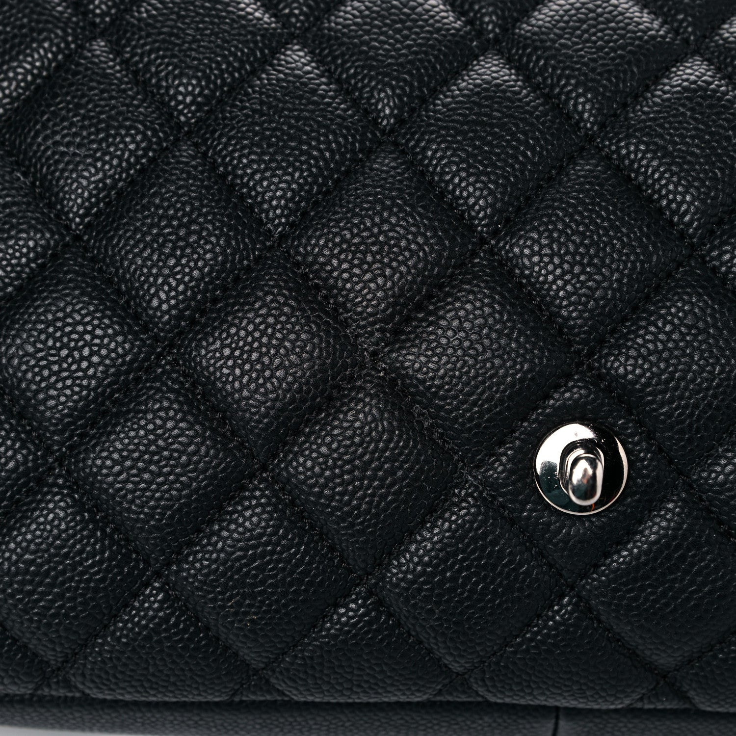 Chanel Caviar Quilted Jumbo Easy Flap Black 33 of 33