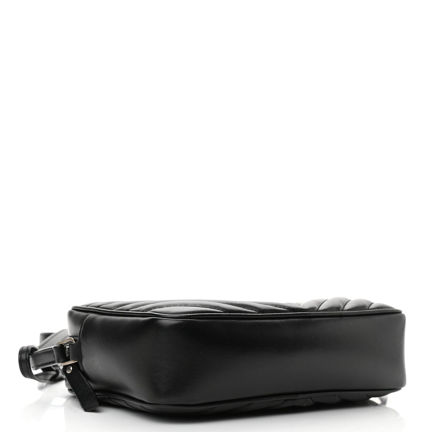 Calfskin Matelasse Monogram Lou Camera Bag Black