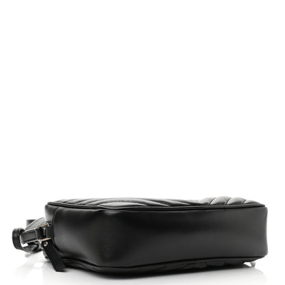 Saint Laurent Calfskin Matelasse Monogram Lou Camera Bag Black 4 of 10