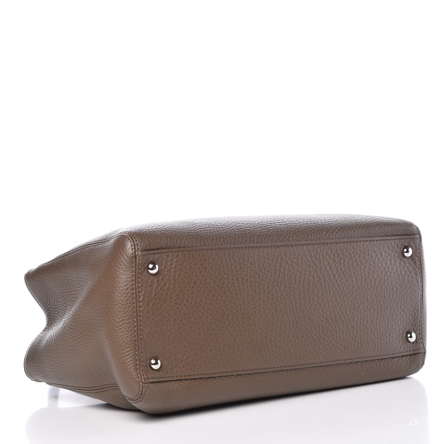 Chanel Calfskin Small Cerf Shopper Tote Brown 4 of 11