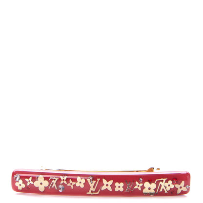 Louis Vuitton Resin Swarovski Crystal Inclusion Barrette PM Pomme d'Amour 1 of 5