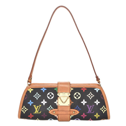 Louis Vuitton Monogram Multicolor Shirley Black 1 of 9