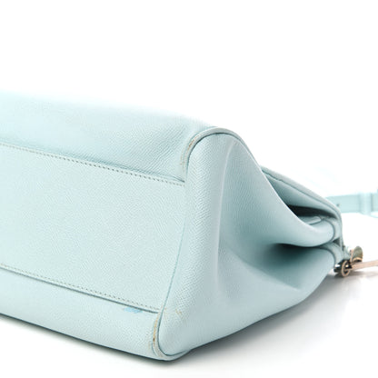 Dolce & Gabbana Dauphine Large Miss Sicily Satchel Light Blue 7 of 18