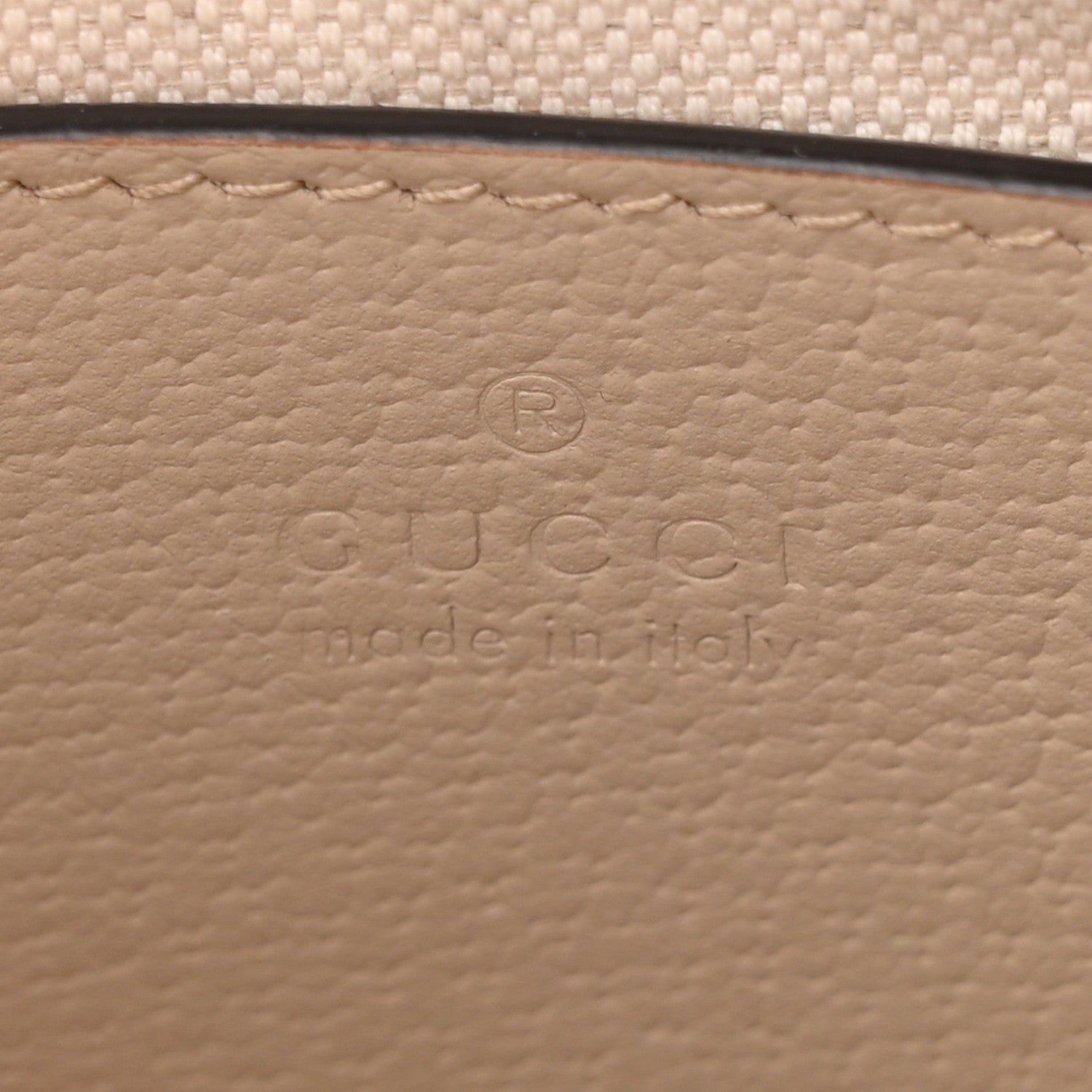 Gucci GG Supreme Monogram Textured Dollar Calfskin Web Small Ophidia GG Handbag Beige Mystic White Oatmeal 6 of 11