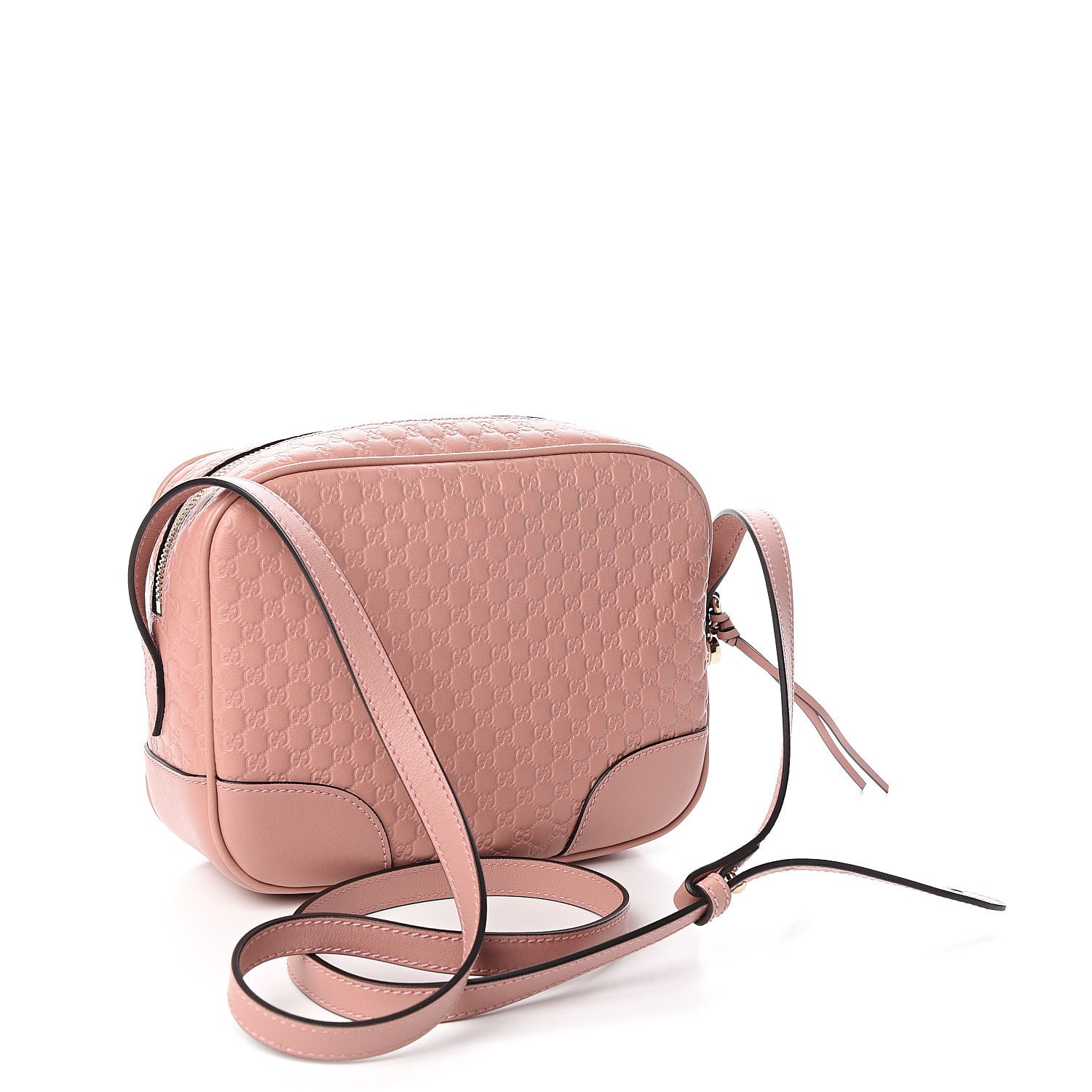Gucci Soft Microguccissima Mini Bree Messenger Bag Soft Pink 2 of 9