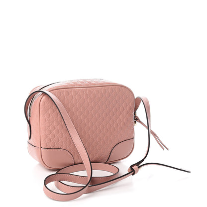 Gucci Soft Microguccissima Mini Bree Messenger Bag Soft Pink 2 of 9