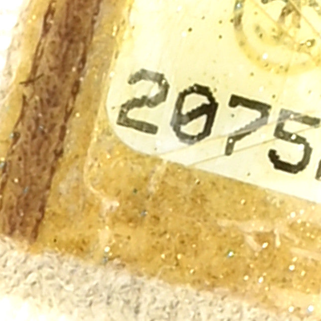 Tweed Quilted Floral Single Flap White