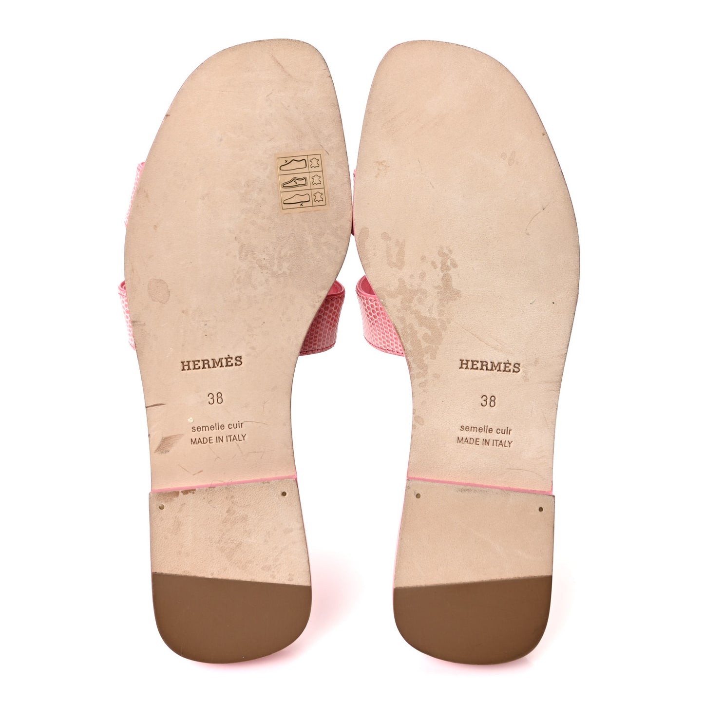 Lizard Oran Sandals 38 Pavot