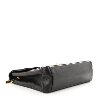 Chanel Lambskin Quilted Medium Single Flap Black 4 of 14