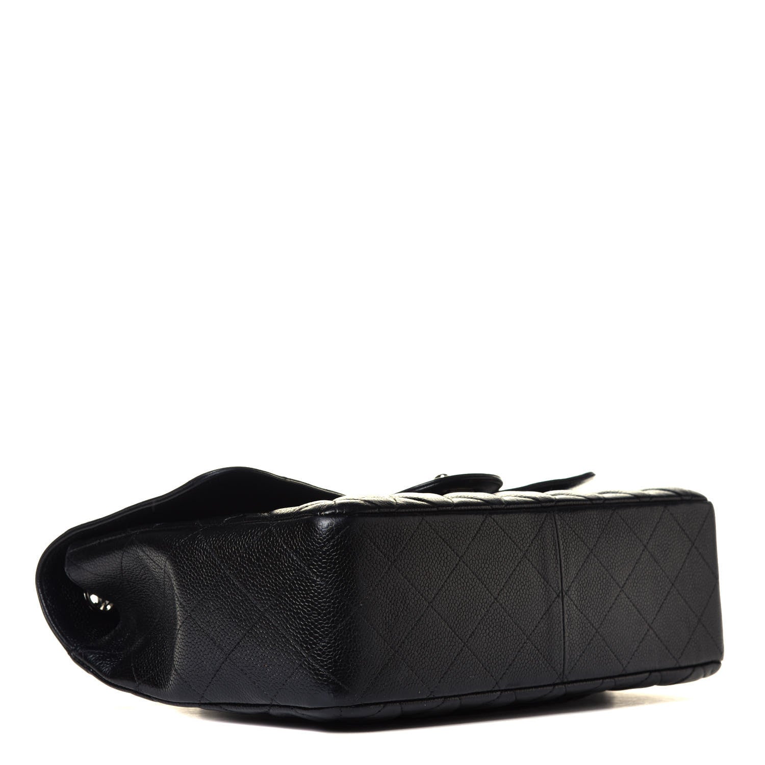 Chanel Caviar Quilted Jumbo Single Flap Black 3 of 5