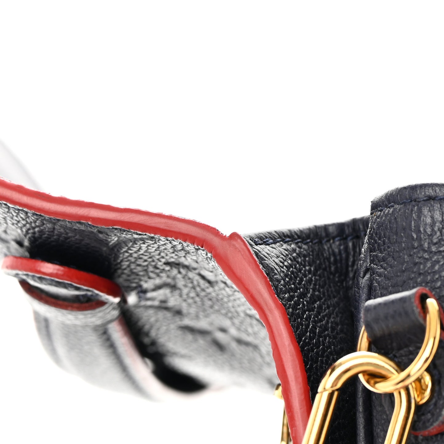 Empreinte Pochette Metis Marine Rouge