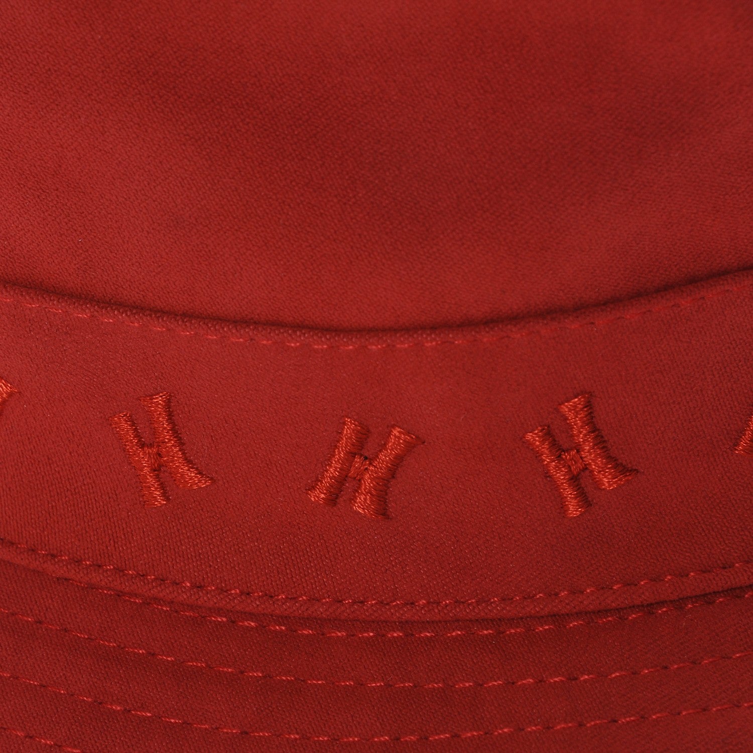 Hermes Polyester Nylon Marais Hat 58 Rouge 4 of 8