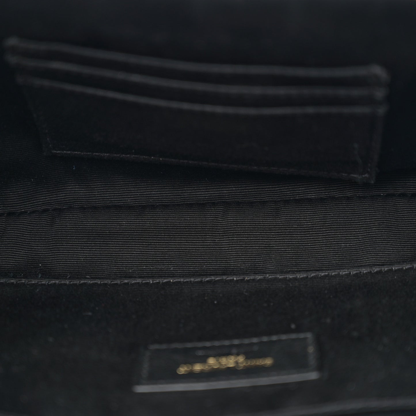 Grain De Poudre Monogram Belt Bag Black