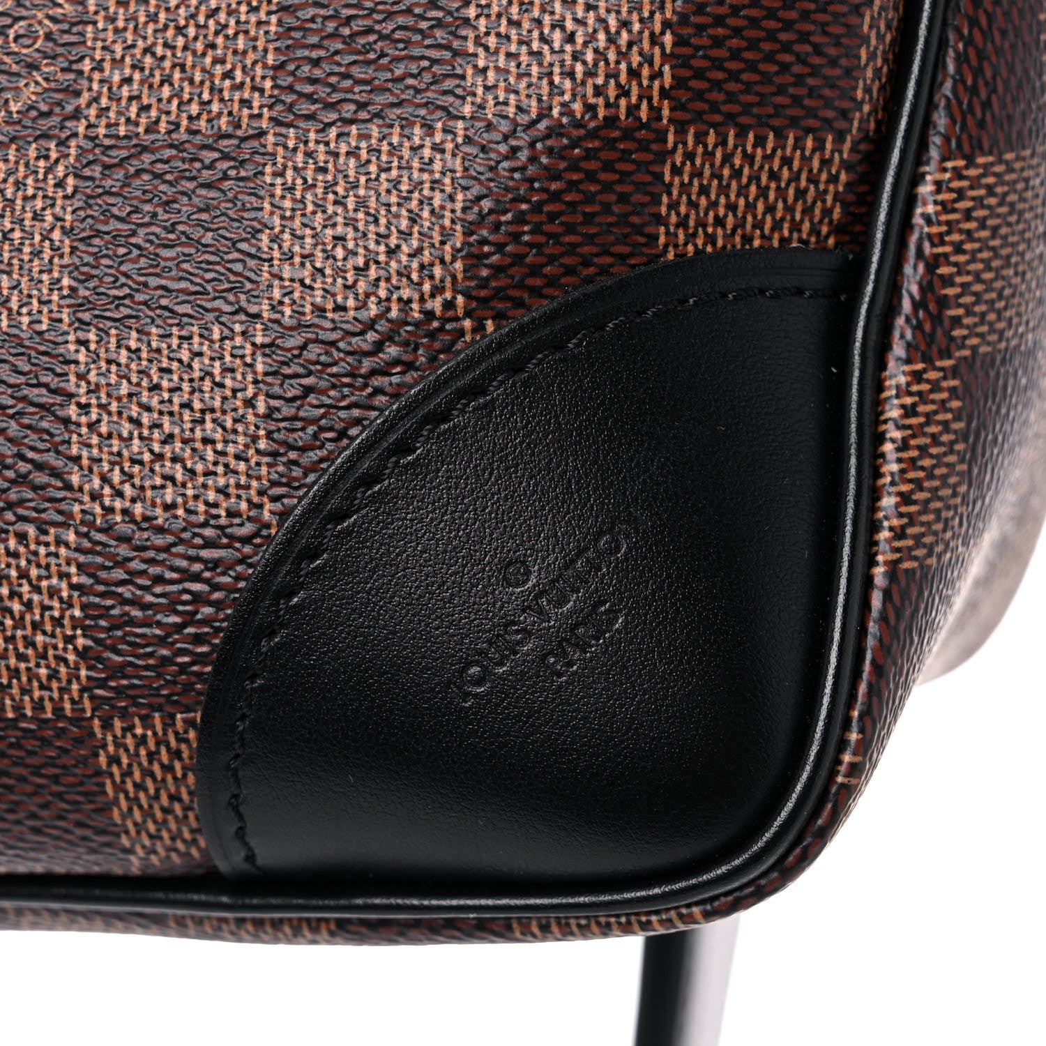 Louis Vuitton Damier Ebene Odeon MM Black 6 of 8