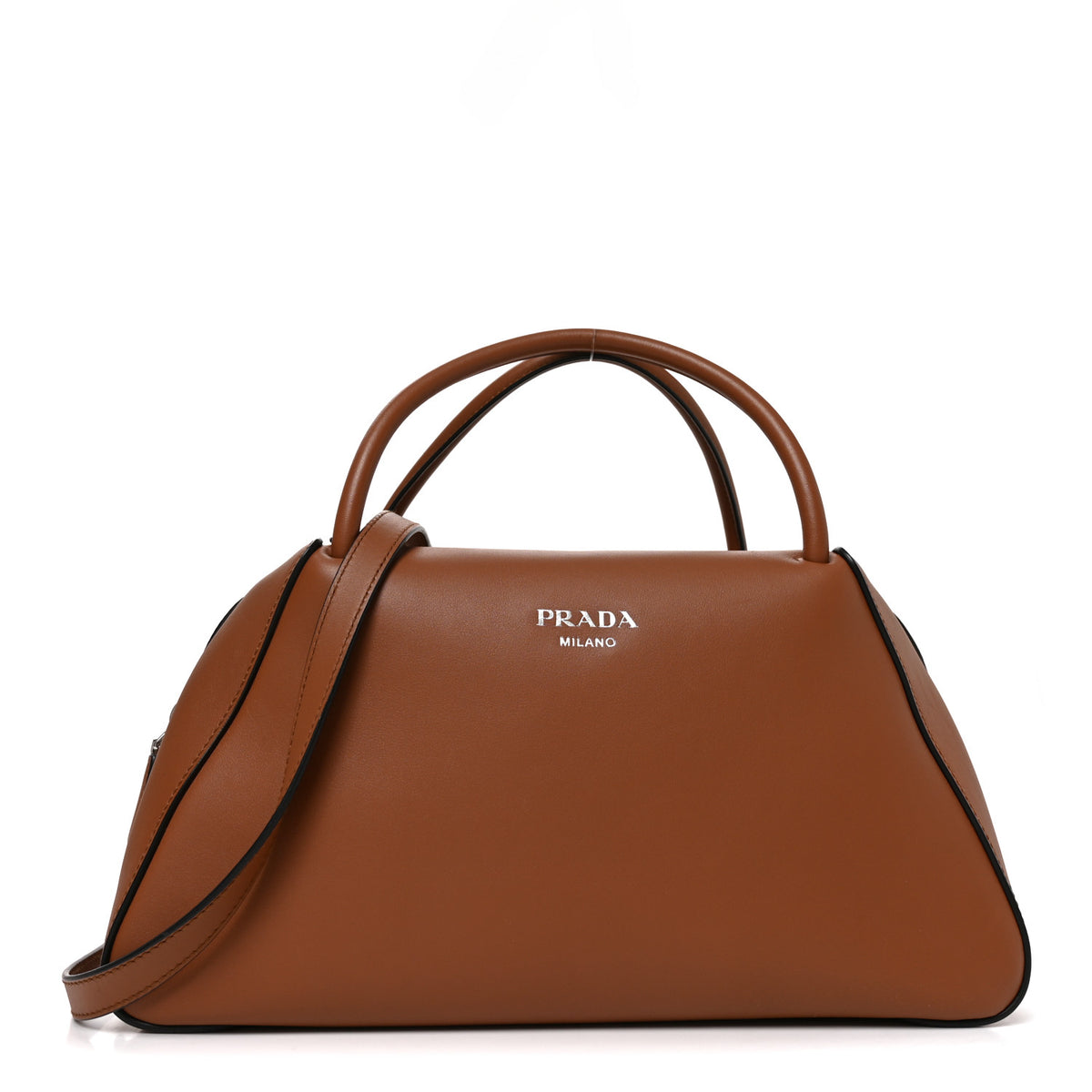 Softy Calfskin Medium  Supernova Handbag Cognac
