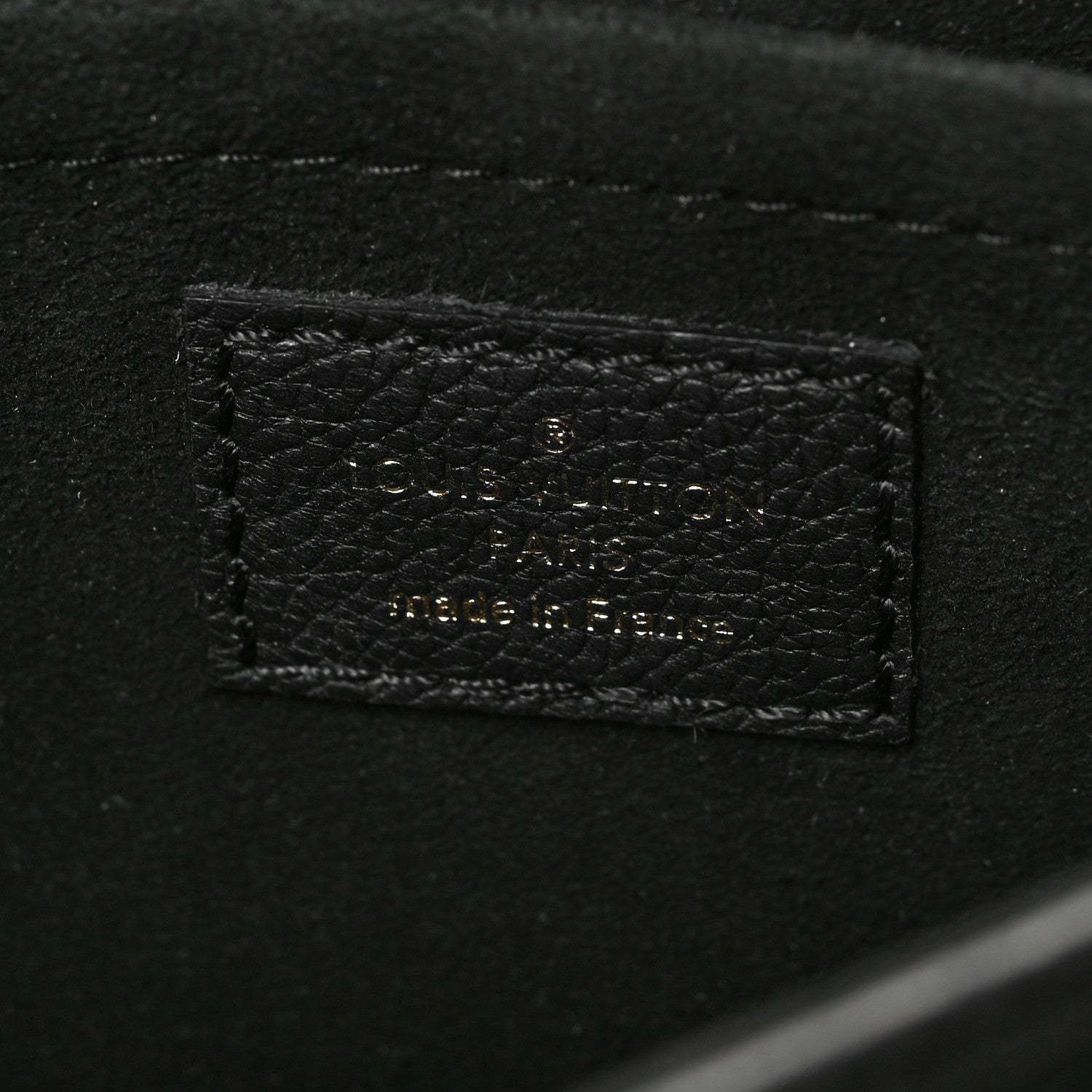 Louis Vuitton Grained Calfskin Lockme Tender Black 6 of 8