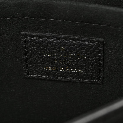 Louis Vuitton Grained Calfskin Lockme Tender Black 6 of 8