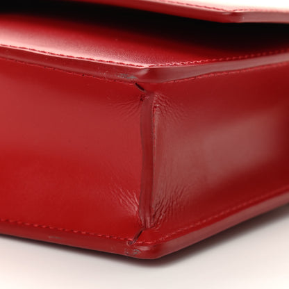 Givenchy Box Calfskin Small 4G Chain Shoulder Bag Dark Red 9 of 9