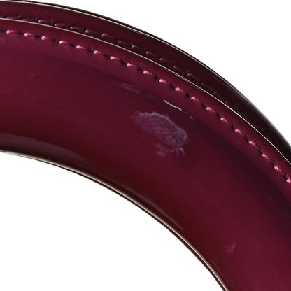 Christian Dior Patent Cannage Large Lady Dior Dark Pink 8 of 8
