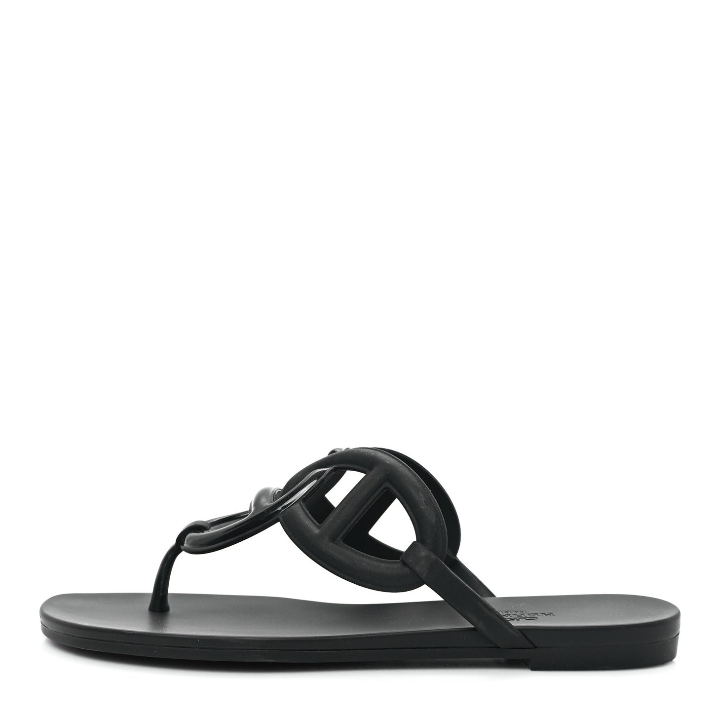 Rubber Womens Egerie Sandals 35 Black