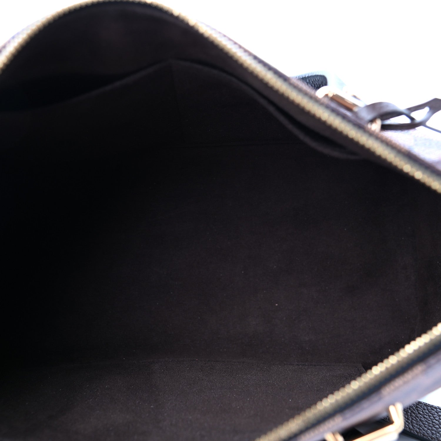 Louis Vuitton Damier Ebene Hyde Park Black 5 of 10