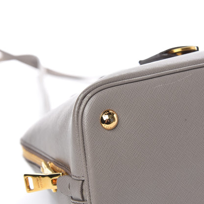 Prada Saffiano Lux Medium Promenade Tote Argilla 18 of 21
