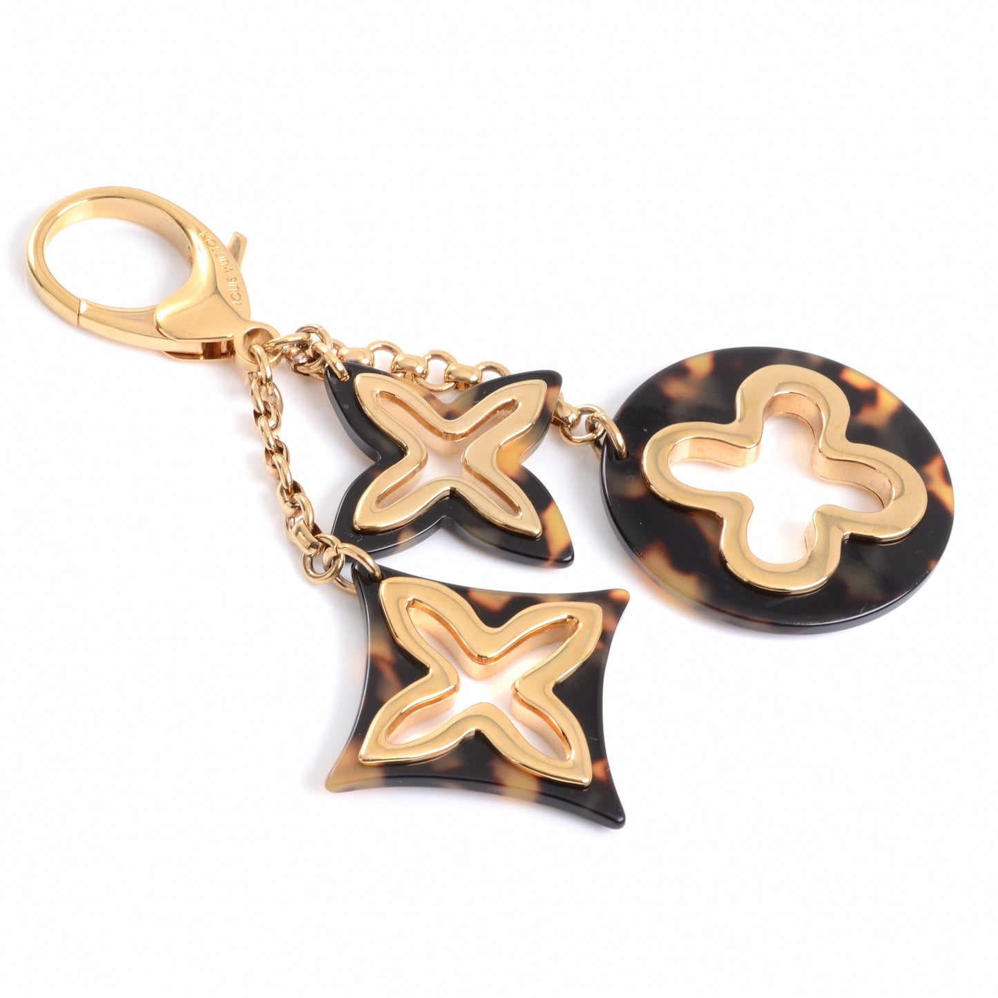 Insolence Bag Charm Ecaille