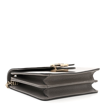Gucci Dollar Calfskin Small Interlocking G Shoulder Bag Loess 4 of 10