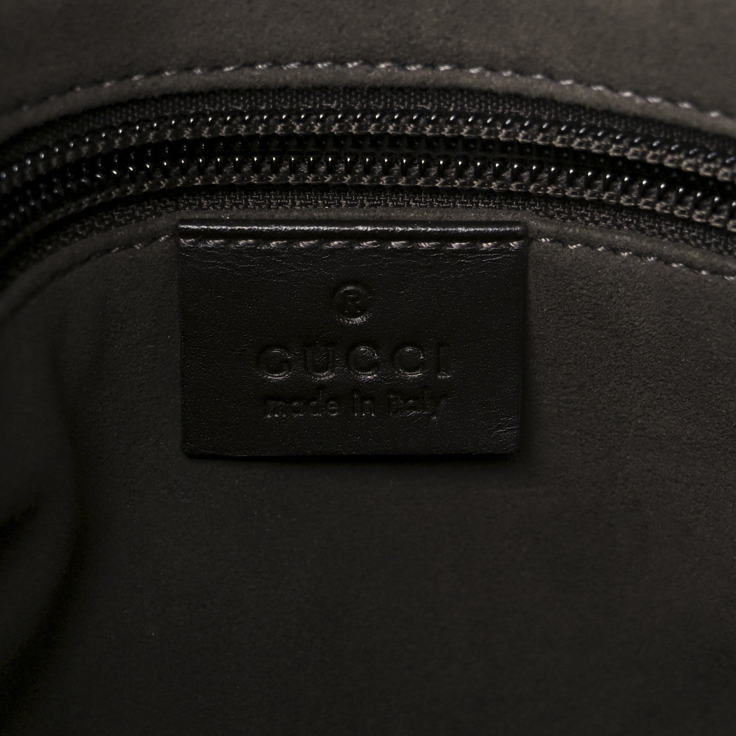 Gucci GG Supreme Monogram Selleria Calfskin Small Flat Messenger Bag Beige Ebony Cocoa Marrone Scuro 6 of 13