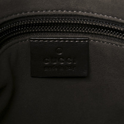 Gucci GG Supreme Monogram Selleria Calfskin Small Flat Messenger Bag Beige Ebony Cocoa Marrone Scuro 6 of 13