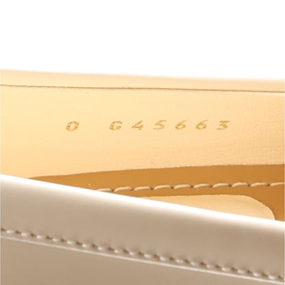 Chanel Calfskin Camellia CC Loafers 39.5 Ivory 10 of 11