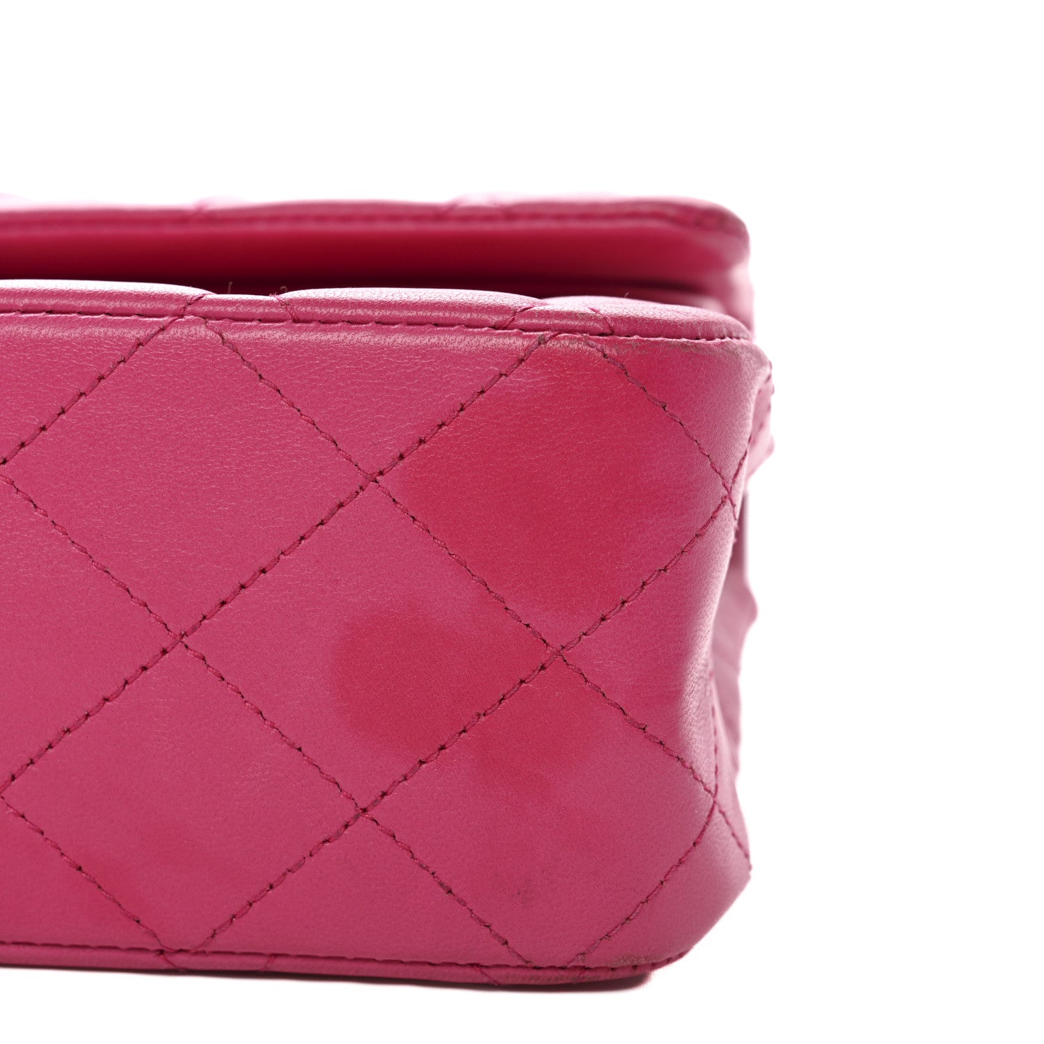 Chanel Lambskin Quilted Medium Double Flap Pink 11 of 16