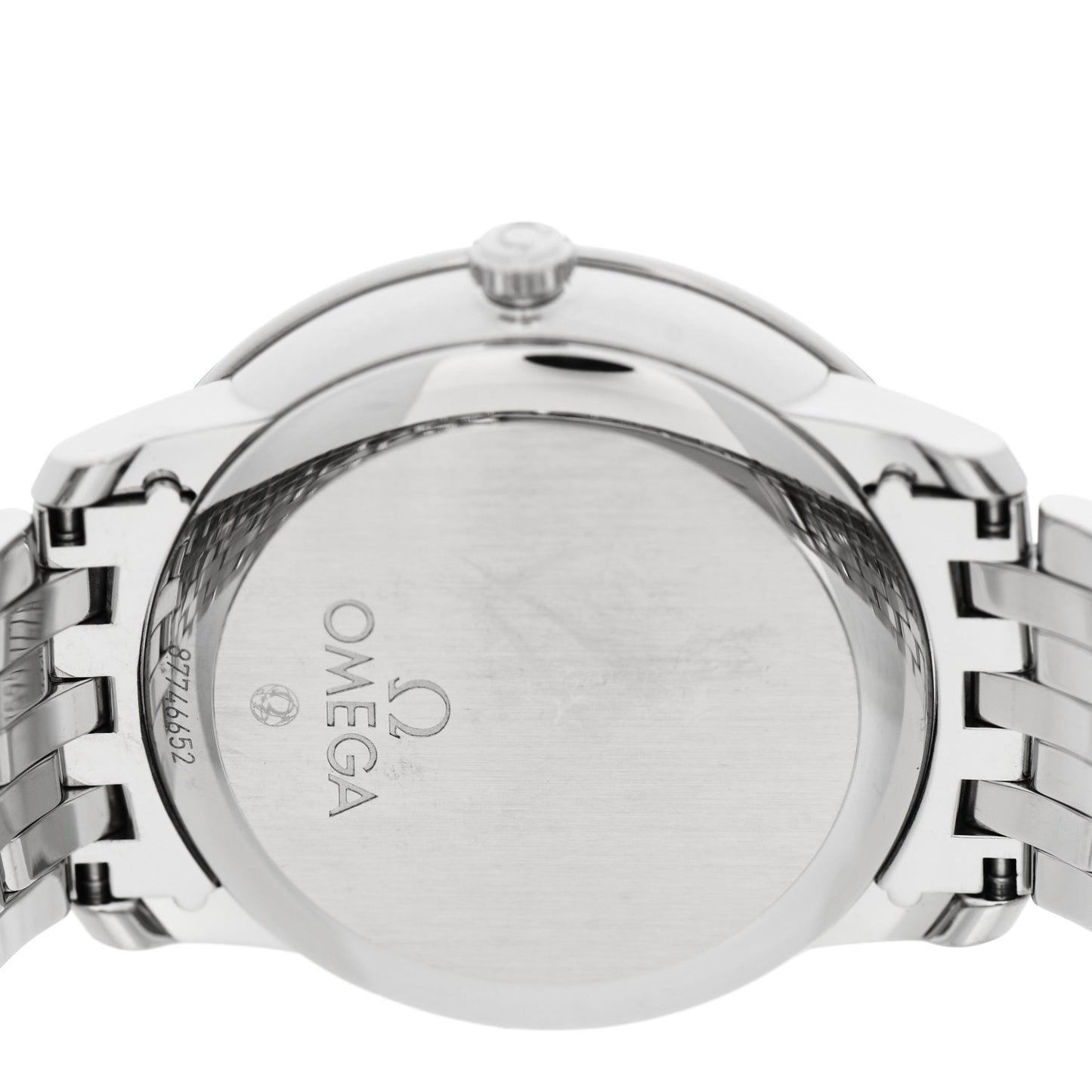 Stainless Steel 37mm De Ville Prestige Co-Axial Automatic Watch Blue 424.10.40.20.01.001