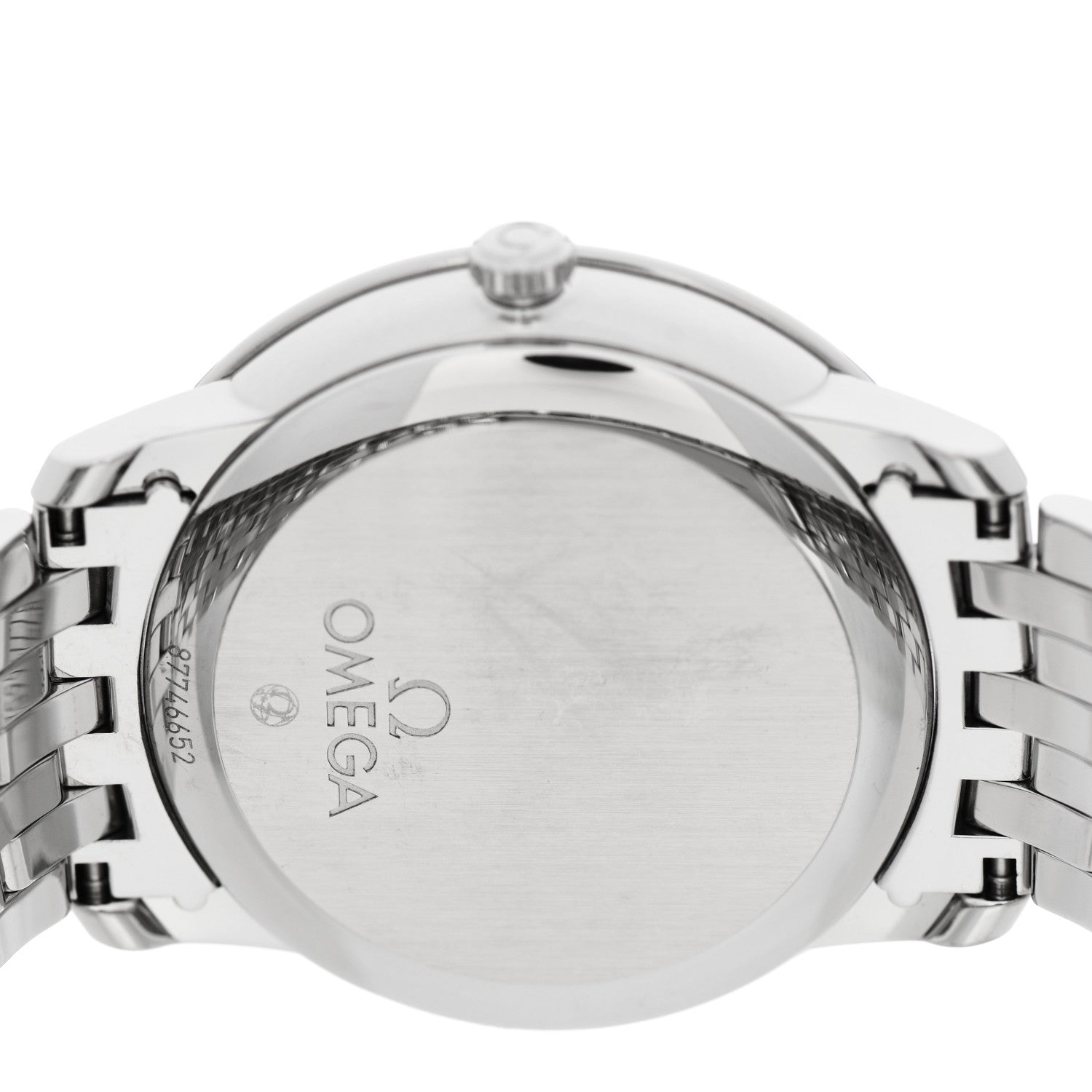 Omega Stainless Steel 37mm De Ville Prestige Co-Axial Automatic Watch Blue 424.10.40.20.01.001 4 of 5