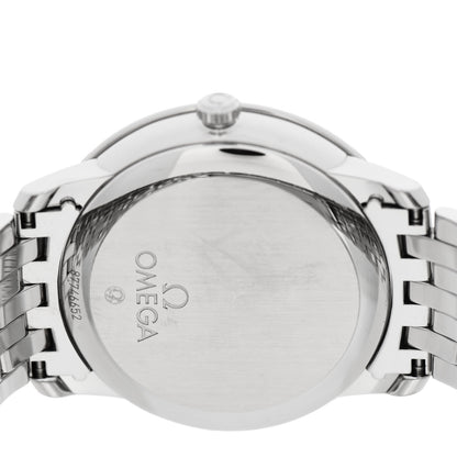 Omega Stainless Steel 37mm De Ville Prestige Co-Axial Automatic Watch Blue 424.10.40.20.01.001 4 of 5