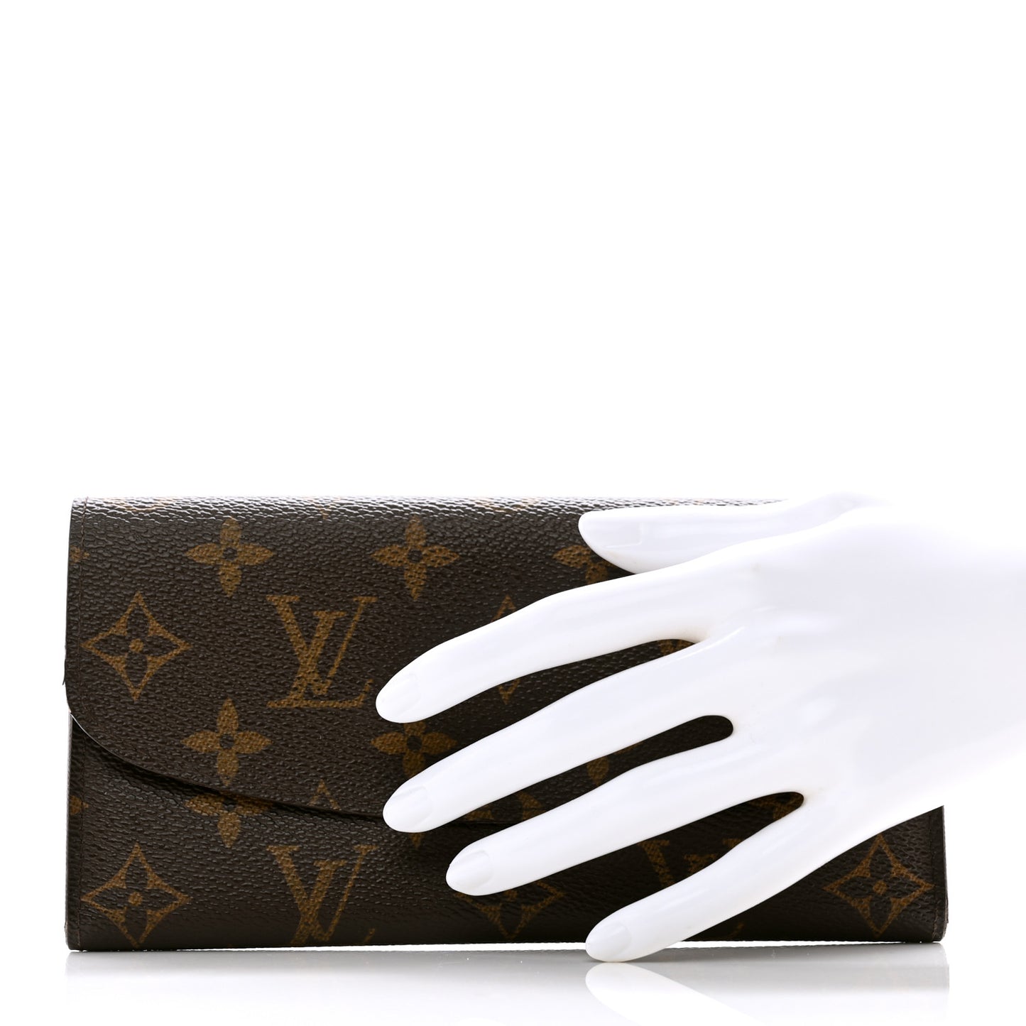 Monogram Emilie Wallet Rouge