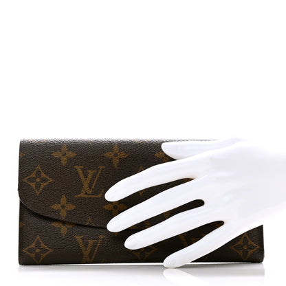 Louis Vuitton Monogram Emilie Wallet Rouge 2 of 12